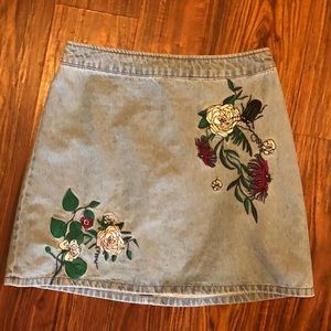 Zara Denim Skirt
